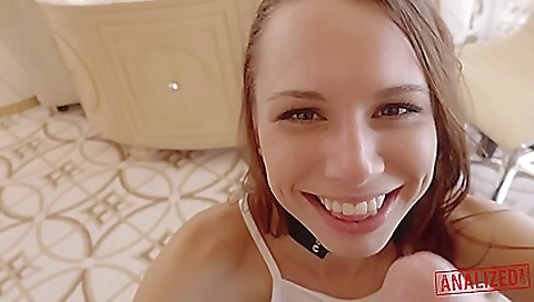 My hot blonde girlfriend gets a creampie