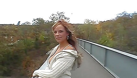 Sexy blonde fucked by her boyfriend