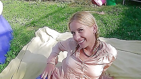 Dark brown sucks off in a stripperson