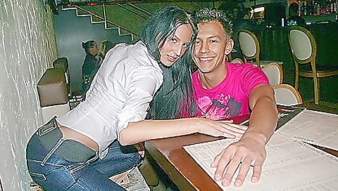 Sexy brunette hair with a sexy body