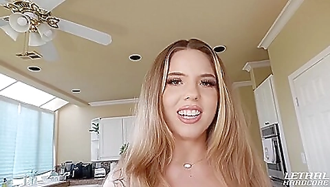 Sexy cutie with my body puffater