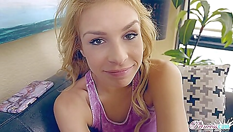 Blonde teeny jazmynown nap casinoock yumie and sexy